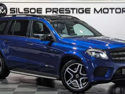 Käytetty Mercedes GLS350 AMG line 2018 Sininen Katumaasturi