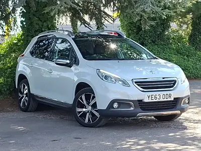 Used Peugeot 2008 92 HP (67 kW) 2013 White SUV