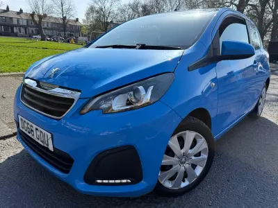 Used Peugeot 108 Active 2016 Blue Hatchback