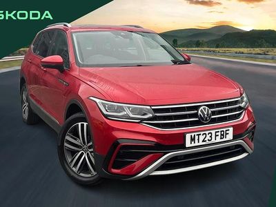 Used VW Tiguan Allspace Elegance 150 HP (110 kW) 2023 Red SUV