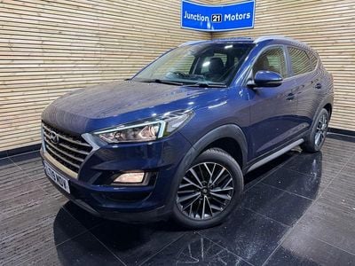 Used Hyundai Tucson Premium 132 HP (97 kW) 2019 Blue SUV