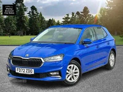 Used Skoda Fabia Comfort 79 HP (58 kW) 2023 Blue Hatchback
