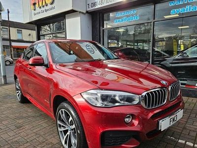 Red Used 2016 BMW X6 M Sport SUV | £19,995 (Good price)