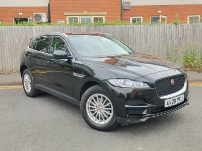 Used Jaguar F-Pace Portfolio 180 HP (132 kW) 2020 Black SUV