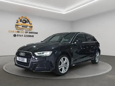 Used Audi A3 Sportback S-Line 110 HP (80 kW) 2016 Black Hatchback
