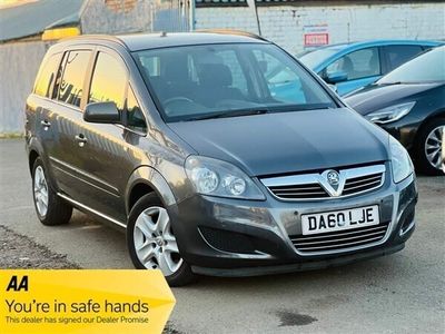 used Vauxhall Zafira a 1.6 16V Exclusiv Euro 5 5dr MPV