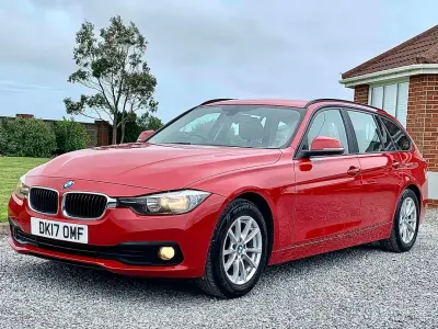 Used BMW 320 Efficient Dynamics 2017 Red Estate