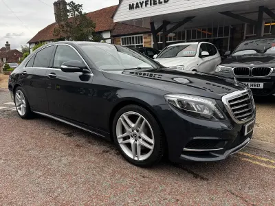 Used Mercedes S350 AMG line 2013 Blue Sedan