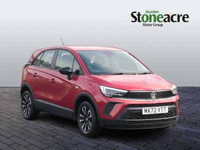 Used Vauxhall Crossland Design Edition 110 HP (80 kW) 2022 Red SUV