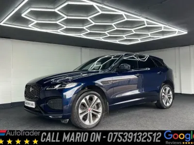 Used Jaguar F-Pace R-Dynamic 204 HP (150 kW) 2021 Blue SUV