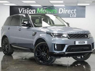Blue Used 2018 Land Rover Range Rover Sport HSE SUV | £17,480 (Good price)