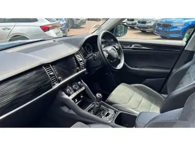 Begagnad Skoda Kodiaq SE L 150 HK (110 kW) 2021 Blå SUV