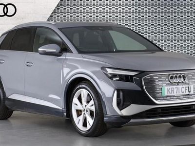 Grey Used 2021 Audi Q4 e-tron S-Line SUV | £22,990 (Fair price)