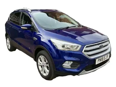Begagnad Ford Kuga Titanium 182 HK (133 kW) 2018 Blå SUV