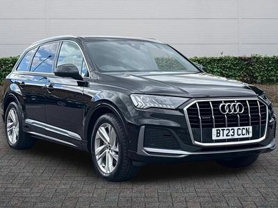 Used Audi Q7 S-Line 228 HP (167 kW) 2023 Black SUV
