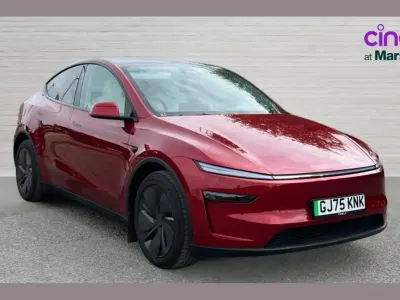Used Tesla Model Y Long Range AWD 378 kW (514 HP) 2025 Red SUV