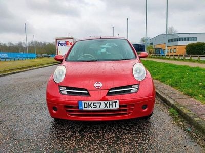 Used Nissan Micra 88 HP (64 kW) 2007 Red Hatchback