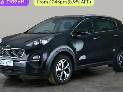 Used Kia Sportage 132 HP (97 kW) 2021 Black SUV