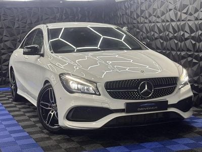 Used Mercedes CLA220 AMG line 2018 White Sedan