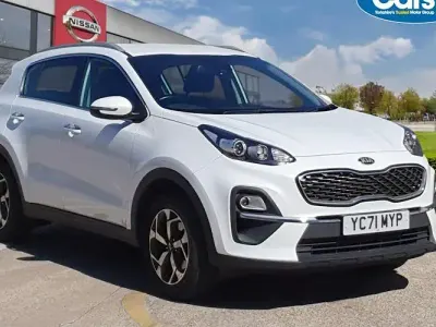 Usado Kia Sportage 136 HP (100 kW) 2021 Branco SUV