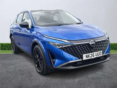 New Nissan Qashqai Tekna 2026 Magnetic blue SUV