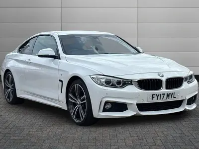 Used BMW 420 M Sport 190 HP (139 kW) 2017 White Coupe