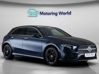 Used Mercedes A250 Executive 218 HP (160 kW) 2021 Blue Hatchback