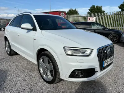 Used Audi Q3 S-line plus 177 HP (130 kW) 2014 White SUV