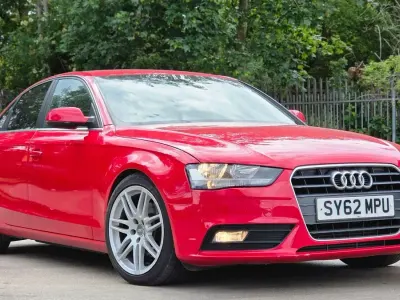Used Audi A4 170 HP (125 kW) 2012 Red Sedan