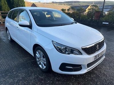 White Used 2018 Peugeot 308 SW GT Estate | £10,795 (Good price)