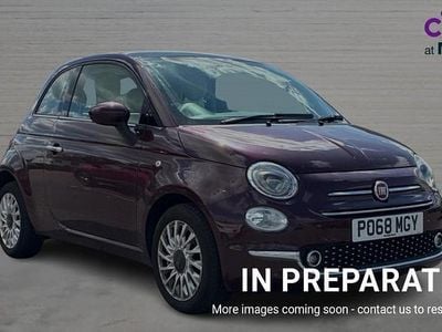 Usado Fiat 500 Lounge 69 HP (50 kW) 2018 Vermelho