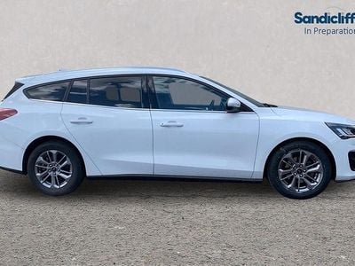 Used Ford Focus Titanium 125 HP (91 kW) 2022 White Estate