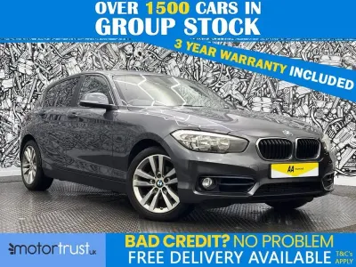 Używany BMW 118 Sport Line 136 KM (100 kW) 2019 Szary Hatchback