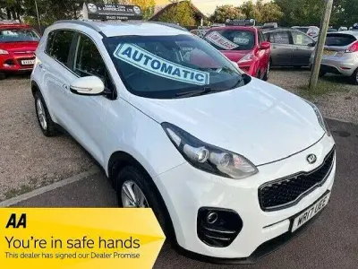 Used Kia Sportage 141 HP (103 kW) 2017 White SUV