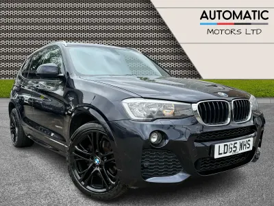 Used BMW X3 M Sport 190 HP (139 kW) 2015 Black SUV