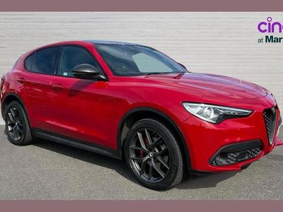 Begagnad Alfa Romeo Stelvio 206 HK (151 kW) 2017 Röd SUV
