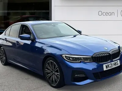 Used BMW 320 M Sport 181 HP (133 kW) 2021 Blue