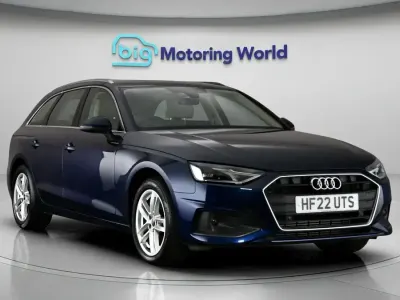 Used Audi A4 150 HP (110 kW) 2021 Blue Estate