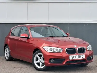 Used BMW 116 Comfort Edition 116 HP (85 kW) 2019 Orange Hatchback