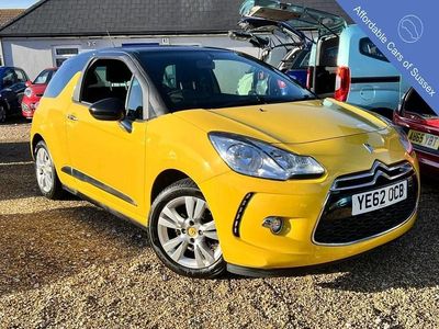 Used Citroën DS3 120 HP (88 kW) 2012 Yellow Hatchback