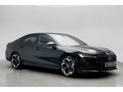 Used Skoda Superb SportLine 110 HP (80 kW) 2025 Midnight black metallic Hatchback