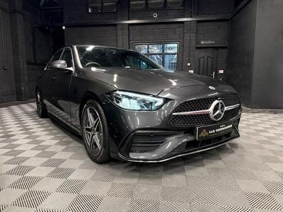Grey Used 2025 Mercedes C200 AMG line Sedan | £27,995 (Good price)