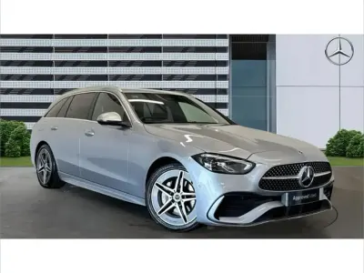 Used Mercedes C200 AMG line 200 HP (147 kW) 2024 Silver Estate
