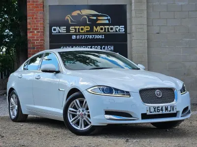 Used Jaguar XF Luxury 2014 White Sedan