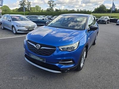 Used Vauxhall Grandland X Sport 130 HP (95 kW) 2019 Blue SUV