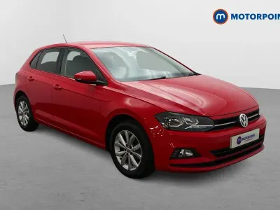Used VW Polo Match 95 HP (69 kW) 2020 Red Hatchback