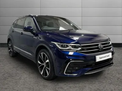 Used VW Tiguan Allspace R-line 147 HP (108 kW) 2023 Blue SUV