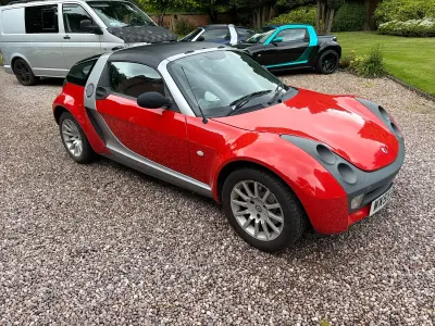 Used Smart Roadster 2005 Red Cabriolet