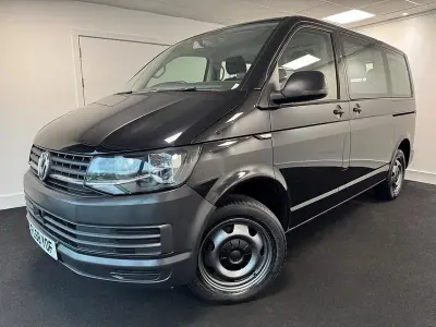 Used VW T6 S 102 HP (75 kW) 2018 Black Van