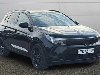 Used Vauxhall Grandland X GS Line 131 HP (96 kW) 2022 Black SUV